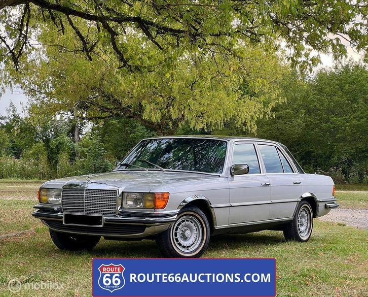 Mercedes-Benz 280 SE | 1977 | Route 66 Auctions, Auto's, Oldtimers, Bedrijf, Te koop, Mercedes-Benz, Benzine, Overige carrosserie