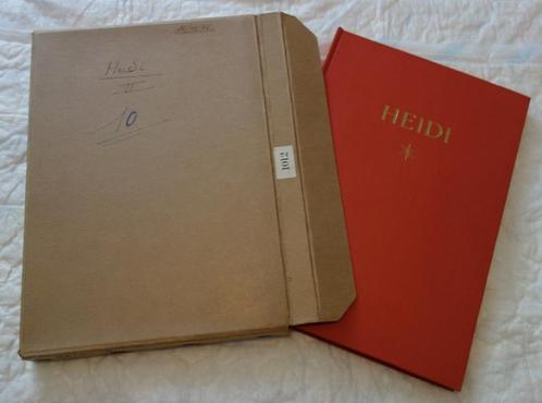 Artis Prentenalbum Heidi deel 2 (1952)., Boeken, Prentenboeken en Plaatjesalbums, Zo goed als nieuw, Prentenboek, Ophalen of Verzenden