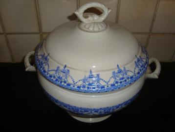 Terrine . Faiencerie de Nimy;, Enlèvement