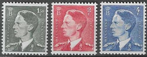 Belgie 1953 - Yvert/OBP 909-911 - Koning Boudewijn I (PF), Postzegels en Munten, Postzegels | Europa | België, Postfris, Koninklijk huis