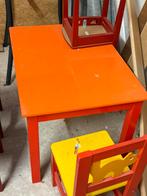 Ikea kindertafel met 4 kinderstoelen, Kinderen en Baby's, Ophalen, Gebruikt, Tafel(s) en Stoel(en)