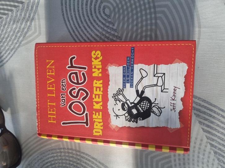 Jeff Kinney - Drie keer niks, Boeken, Kinderboeken | Jeugd | 10 tot 12 jaar, Gelezen, Ophalen of Verzenden