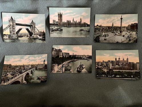 6 Londense blikvangers, door Cigarettes Gosset, Brussel, Verzamelen, Foto's en Prenten, Zo goed als nieuw, Ophalen of Verzenden