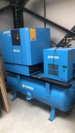 compressor boge met droger, Doe-het-zelf en Bouw, Compressors, 100 liter of meer, Ophalen, Gebruikt, 6 tot 10 bar