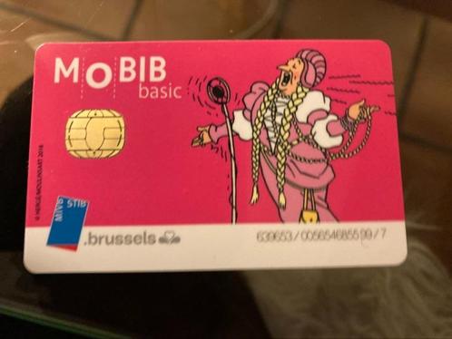 Carte Mobib "La Castafiore" emise en 2016 neuve+ 1 Bonus, Verzamelen, Complete verzamelingen en Collecties, Ophalen of Verzenden
