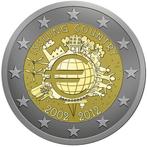 2 euro 2012 UNC - Tien jaar euro 18 Landen, Ophalen of Verzenden, Overige landen, 2 euro, Setje