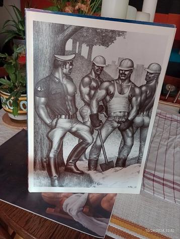 Tom of Finland poster LGBT-homo-leren tas met A3-thema