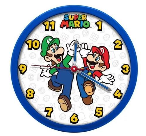 Super Mario Wandklok - Nintendo, Kinderen en Baby's, Kinderkamer | Inrichting en Decoratie, Nieuw, Klok, Ophalen of Verzenden
