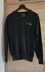 Pull JACK & JONES taille M bleu foncé col V, Ophalen of Verzenden, Gedragen, Jack & Jones, Maat 48/50 (M)