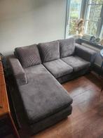 Velours geribbelde zetel, Huis en Inrichting, Ophalen, Zo goed als nieuw, Stof