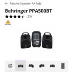 Beringer geluidsinstallatie, Ophalen, Zo goed als nieuw