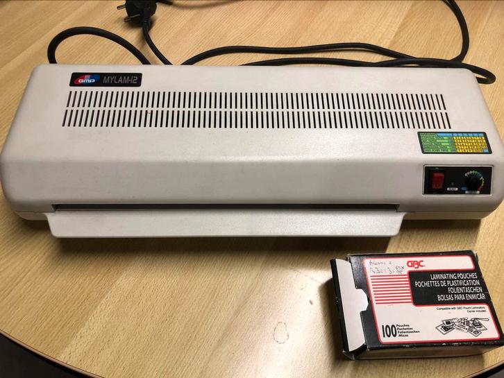 Lamineerapparaat, Diversen, Bureau-accessoires, Zo goed als nieuw, Ophalen