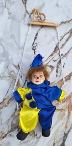 Clownpop op schommel porselein, Ophalen, Gebruikt, Pop