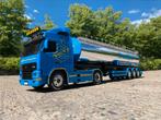 Tamiya Volvo FH12 met tanktrailer, Schaal 1:14, Zo goed als nieuw, Auto onroad, RTR (Ready to Run)