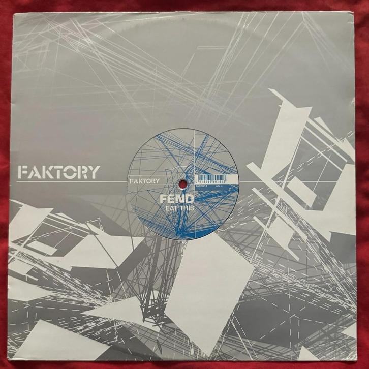 Fend – Eat This, Cd's en Dvd's, Vinyl | Dance en House, Gebruikt, Techno of Trance, 12 inch, Verzenden