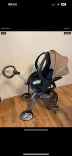 Stokke kinderwagen met maxi cosi, Kinderen en Baby's, Kinderwagens en Combinaties, Ophalen, Gebruikt, Kinderwagen