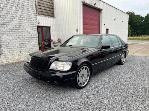 Mercedes S600 V12 408 pk OLDTIMER automaat FULL OPTIE !, Auto's, Mercedes-Benz, Bedrijf, Te koop, S-Klasse, Benzine, Berline, 5 deurs