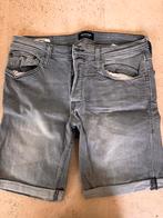 Jeansshort medium jack and jones, Kleding | Heren, Spijkerbroeken en Jeans, Ophalen of Verzenden, Zo goed als nieuw, Grijs, Jack&Jones