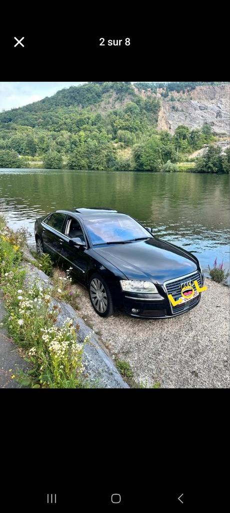 Audi a8, Auto's, Audi, Particulier, A8, Zwart, Overige bekleding, Ophalen