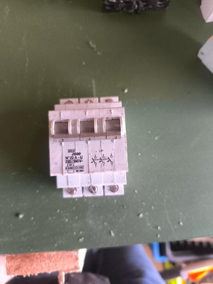 Teco 2000 automaat, Doe-het-zelf en Bouw, Elektriciteit en Kabels, Gebruikt, Ophalen