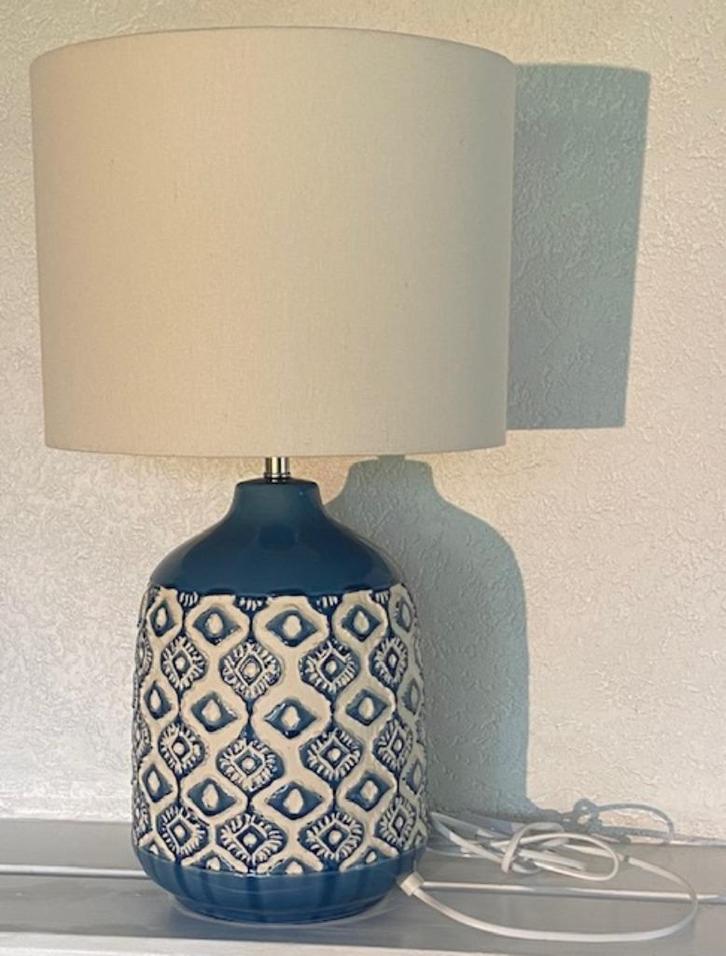 Mooie sierlamp, Huis en Inrichting, Lampen | Tafellampen, Zo goed als nieuw, 50 tot 75 cm, Overige materialen, Ophalen of Verzenden