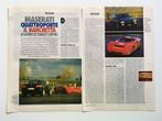 Article sur la Maserati Quattroporte et la Barchetta, Livres, Autos | Brochures & Magazines, Comme neuf, Enlèvement ou Envoi