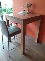 Hoge tafel, Comme neuf, MODERN, 50 à 100 cm, Chêne