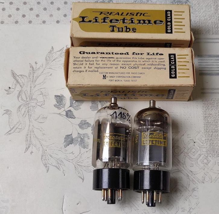 6GW6/6DQ6B buizen van Tandy nib., Audio, Tv en Foto, Buizenversterker, Buis of Buizen, Ophalen