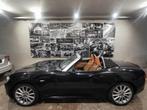 Fiat 124 Spider Turbo Lusso, Auto's, Achterwielaandrijving, Cabriolet, Zwart, Leder