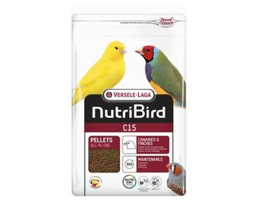 Nourriture d'entretien Nutribird C15 pour canaris 3 kg (remp disponible aux enchères