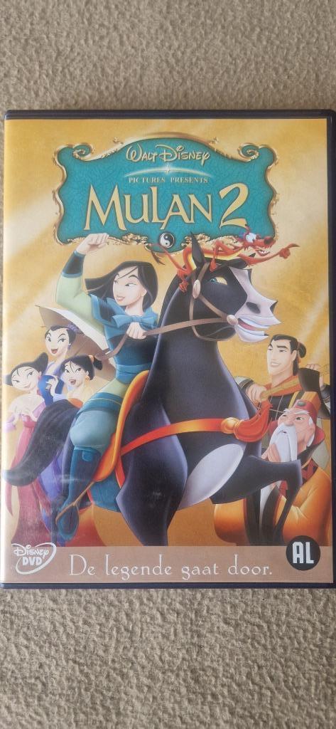 Mulan 2 DVD, Cd's en Dvd's, Dvd's | Tekenfilms en Animatie, Zo goed als nieuw, Tekenfilm, Alle leeftijden, Ophalen of Verzenden