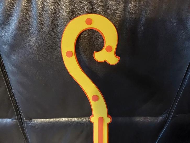 Staf van Sinterklaas, voor kleuters...of decoratie..., Kinderen en Baby's, Speelgoed | Educatief en Creatief, Gebruikt, Taal en Lezen