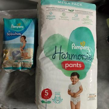 Pampers Harmonie Pants taille 5, 56 couches culottes + 11