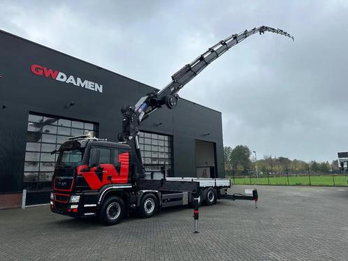 MAN TGS 35.440 8X4 H-6 Hydrodrive HMF 8520 + Fly Jib , Winch, Auto's, Vrachtwagens, Bedrijf, ABS, Airconditioning, Centrale vergrendeling