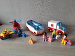 ☼ Playmobil 123 bus ambulance helicopter vliegtuig, Kinderen en Baby's, Speelgoed | Playmobil, Ophalen of Verzenden, Gebruikt