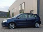 Volkswagen Polo 1.4i UNITED AIRCO * 2009 * 203.000KM, Stof, Blauw, Handgeschakeld, Particulier