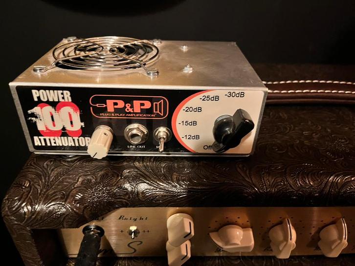 P&P 100w ampère demper, Muziek en Instrumenten, Versterkers | Bas en Gitaar, Zo goed als nieuw, Ophalen of Verzenden