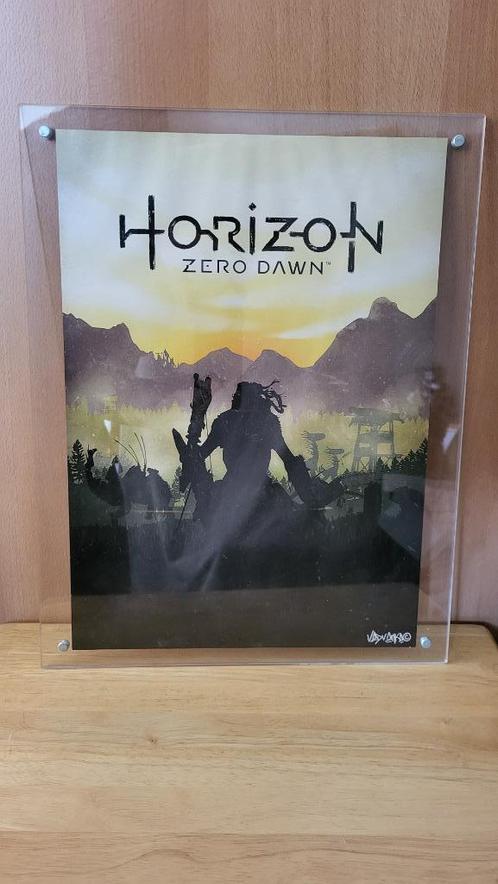 Cadre Horizon Zero Dawn (custom), Verzamelen, Posters, Gebruikt, Overige onderwerpen, Rechthoekig Staand, Met lijst, Ophalen