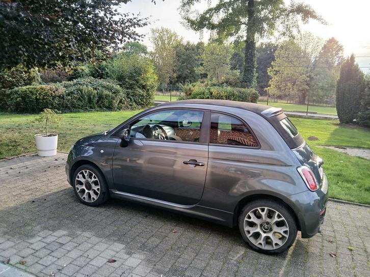 Fiat 500 cabrio, Auto's, Fiat, Particulier, 500C, ABS, Airbags, Airconditioning, Alarm, Bluetooth, Centrale vergrendeling, Elektrische buitenspiegels