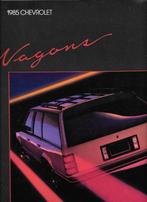 CHEVROLET "WAGONS" 1985, Boeken, Auto's | Folders en Tijdschriften, Chevrolet, Ophalen of Verzenden, Zo goed als nieuw