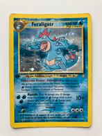 Feraligatr Neo Genesis first edition holo pokemonkaart, Comme neuf, Enlèvement ou Envoi