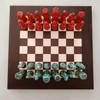 Uniek oude schaakkoffer, Antiek en Kunst, Antiek | Woonaccessoires, Ophalen of Verzenden