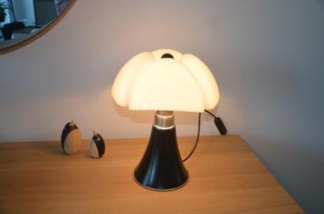 Lampe de table Martinelliluce 620/J mini pipistrello, Moins de 50 cm, Design, Métal, Comme neuf