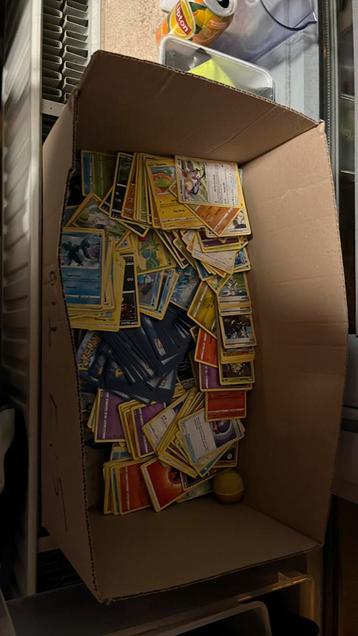 Lot pokemon kaarten kleine 1000 stuks