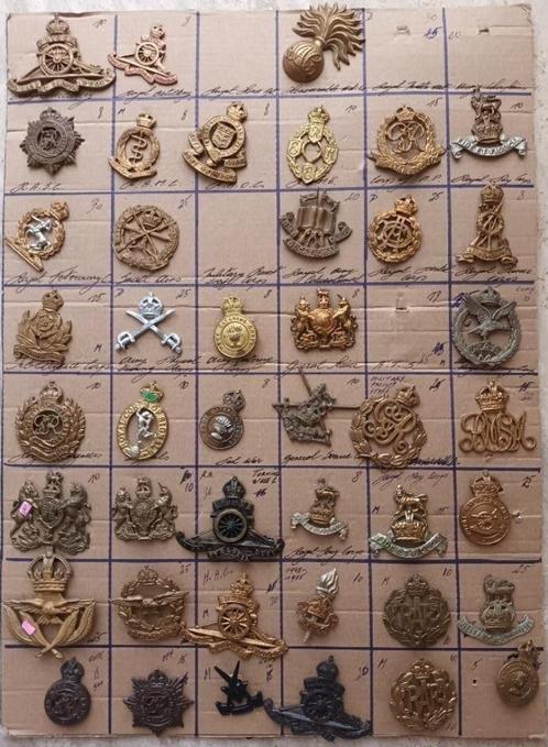 WW2 Britse Corps insignes, Verzamelen, Militaria | Tweede Wereldoorlog, Ophalen of Verzenden