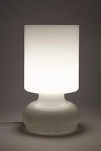 Witte vintage Ikea Lykta mushroom lamp, Huis en Inrichting, Ikea Lykta, Ophalen of Verzenden, Minder dan 50 cm, Glas