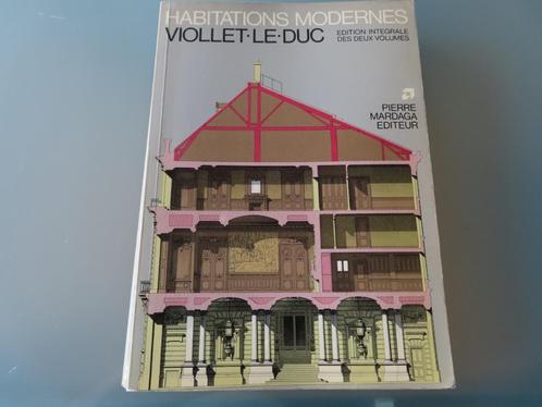 Habitations modernes – E. Viollet-Le-Duc Edition intégrale, Livres, Art & Culture | Architecture, Utilisé, Architectes, Enlèvement ou Envoi