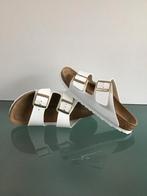 Gratis Verzenden | Birkenstock Arizona witte slippers 39, Kleding | Dames, Slippers, Verzenden, Wit, Nieuw