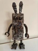 Sculptuur van een Kretenskonijn in gerecycled metaal, Antiek en Kunst, Ophalen of Verzenden