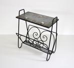 Mozaïek Krantenbak - Vintage magazin holder - Sixties tafel, Ophalen of Verzenden, Gebruikt, Metaal